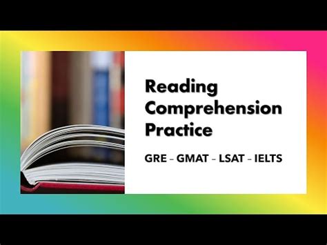 Practice Questions: Reading Comprehension- 2 Video Lecture - Verbal for ...