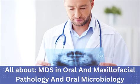 MDS in Oral And Maxillofacial Pathology, Oral Microbiology: Admissions ...
