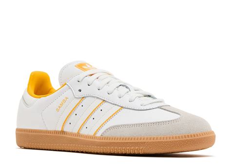 adidas SAMBA OG 'TWO TONE STRIPES - CREW YELLOW' | REVERSIBLE