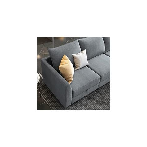 Buy HONBAY Modular Sectional Sofa Sleeper Couch, Oversized Sectional ...