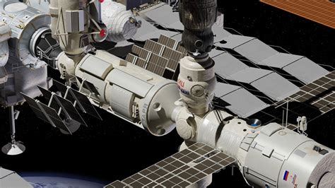 NASA International Space Station - 3D Model by zampvers