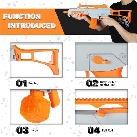 JIIVAY Automatic Gel Ball Blaster with 50000 Gel Balls - India | Ubuy