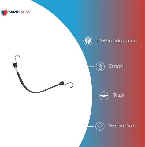 TarpsNow Tarps Now 15” EPDM Rubber Tarp Straps, (15 inches) India | Ubuy