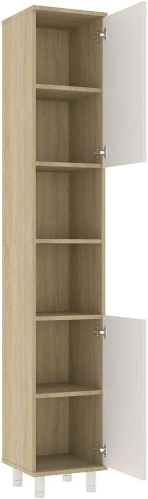 Contemporary Bathroom Cabinet, Tall Bathroom Storage | Ubuy India