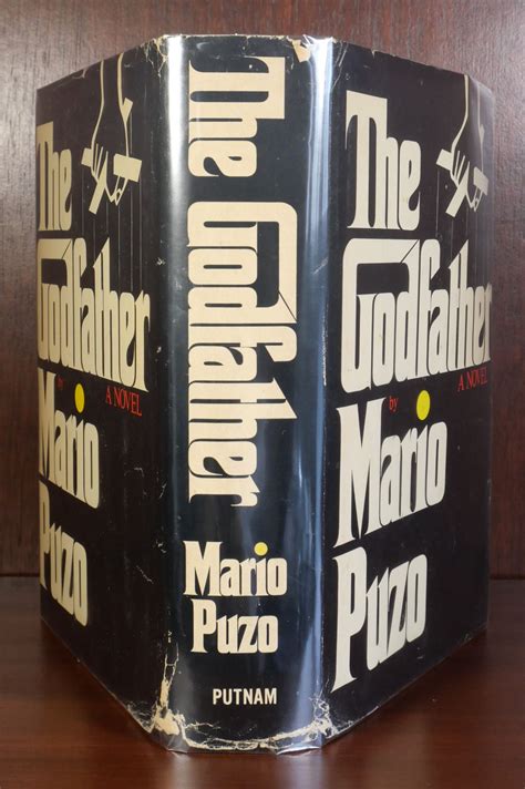 The Godfather SIGNED by Mario Puzo: (1969) First Edition, First ...