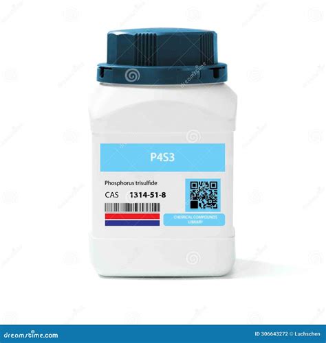 P4S3 - Tetraphosphorus Trisulfide Stock Photo - Image of labels ...