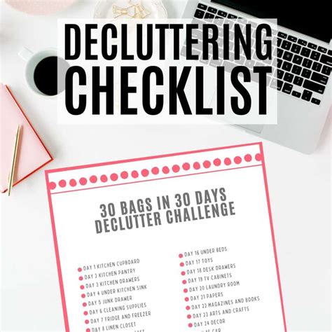 Image result for Declutter Checklist