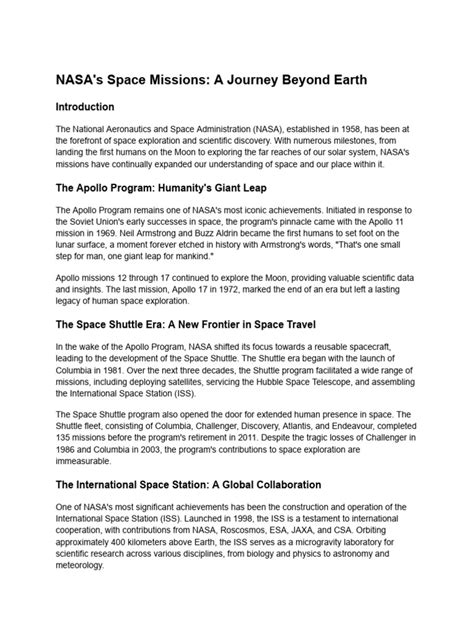 Image result for Space Exploration Docs