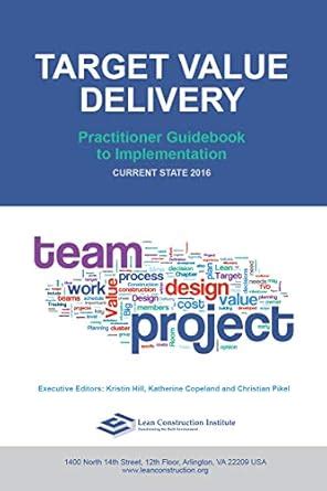 Target Value Delivery: Practitioner Guidebook to Implementation ...