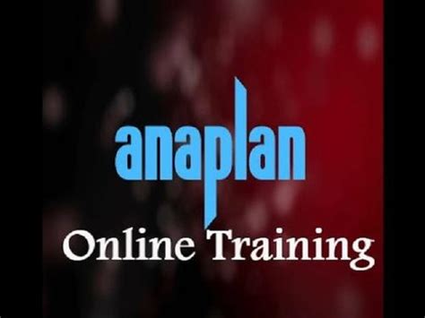 Anaplan Online Training With Free Certification - Computer & Webdesign ...