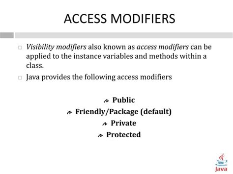 Image result for Visiability in Java