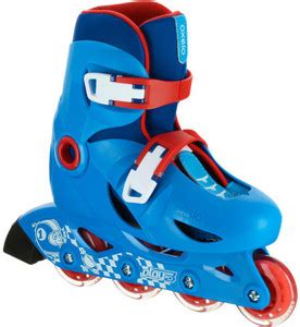 Oxelo by Decathlon KIDS INLINE ROLLER SKATES PLAY 3 BLUE/RED In-line ...