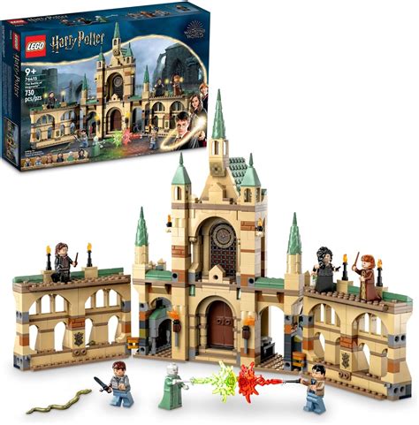 Amazon.com: LEGO Harry Potter The Battle of Hogwarts Building Toy Set ...