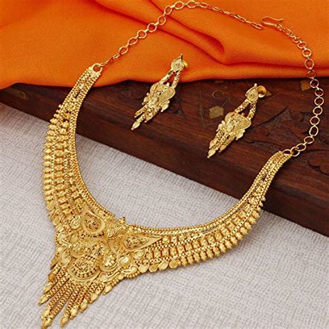 Buy Sukkhi Designer Alloy Gold plated Necklace Set for Women at Amazon.in