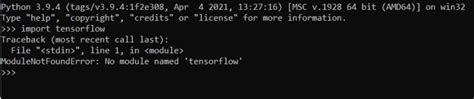 Image result for No Module Named 'Tensorflow