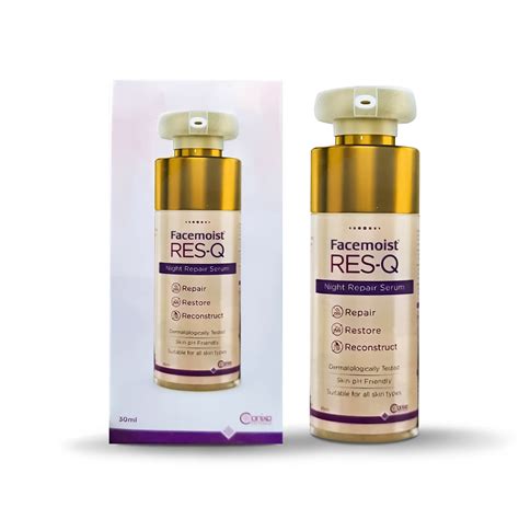 Facemoist Res-Q Night Serum, 30ml – ClickOnCare