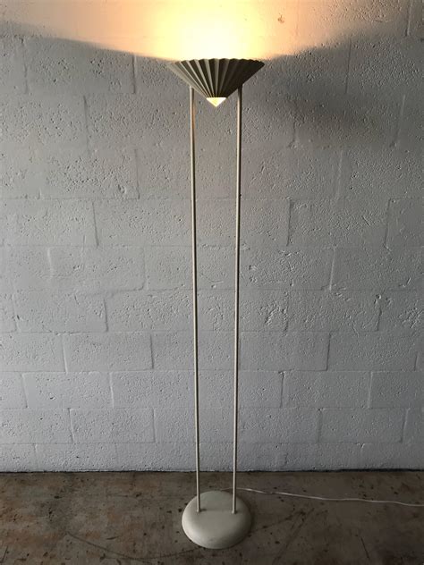 Post-Modern Fan Floor Lamp Torchiere For Sale at 1stDibs | floor lamp ...