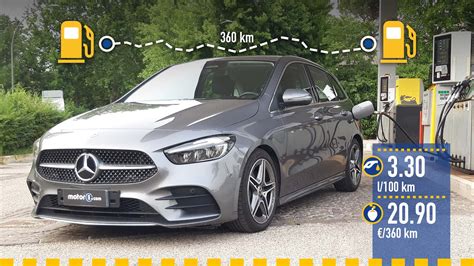 Mercedes Classe B diesel (2024), la prova dei consumi reali