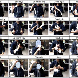 Image result for Hand Over Forearms Sign Language