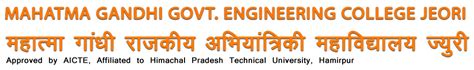 Welcome to Mahatma Gandhi Government Engineering College Jeori, Rampur ...