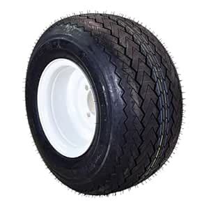 Kenda Hole-N-1 White 8" x 7" 4-Hole Wheel and (18/8.50-8) Tire ...
