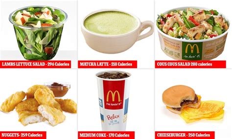 Mcdonald's Menu Calories Salad at Judith Guthrie blog