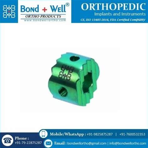 Cervical Cages - Anterior Cervical Plates Manufacturer from Ahmedabad