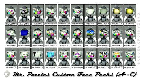 New Mr.Puzzles Faces! – @richardanimations on Tumblr