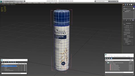 Shaving Cream Aveeno 3D Model $19 - .3ds .blend .c4d .fbx .max .ma .lxo ...