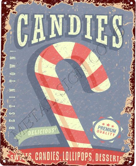 Retro Candy Shop Sign 的图像结果