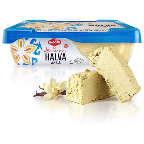 Haddar by Baracke Premium Quality Vanilla Halva 12.34oz | Fine Sesame ...