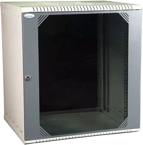 MVIKAS 12U CCTV DVR Rack/Server/NVR/Network Protector Rack Transparent ...