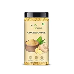 ManHar Organics Dry Ginger Powder Jar 150gm | Non-Gmo | No Added ...