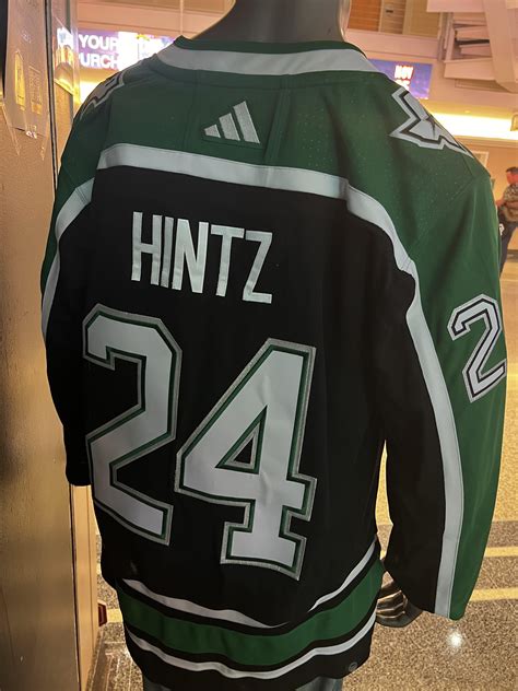 New Stars Reverse Retro jerseys on display at the game : r/DallasStars