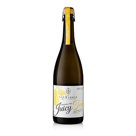 Sparkling Juicy Tea - beli caj - Tahiti vanilija-kutina, van Nahmen ...