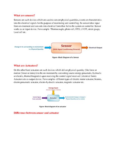 Unit1 - SATELLITE BASED NAVIGATION SYSTEMS - What are sensors? Sensors ...