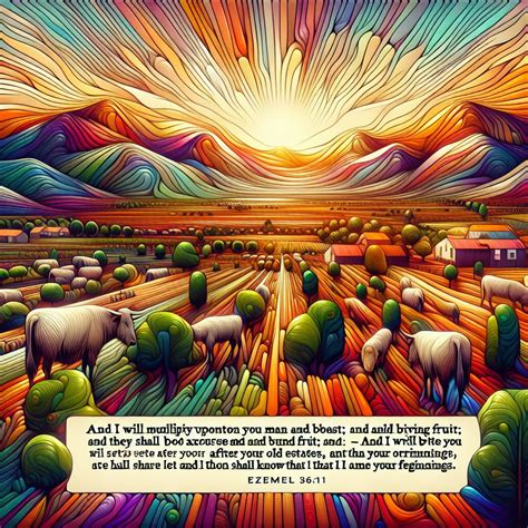 What does Ezekiel 36:11 mean? | Bible Art