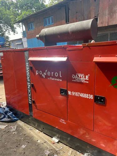 Single Phase Generator - 25kva Mahindra Single Phase Generator ...