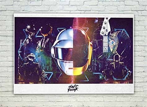 Posterskart Daft Punk Music Band Art Poster for Room 300 GSM Matte ...