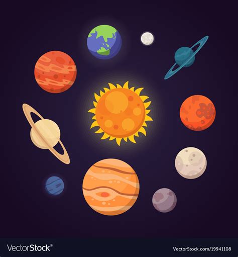 Color Solar System 的图像结果