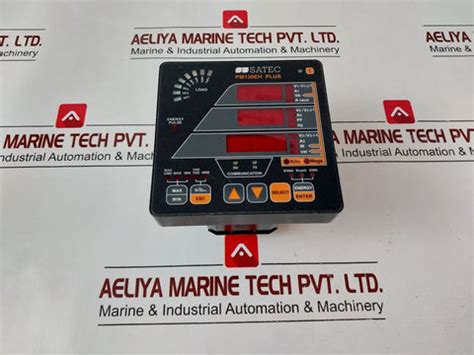 Satec PM130EH Plus Power Meter 85–265V 50/60Hz – Aeliya Marine Tech
