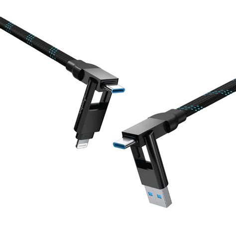 4 in 1 All in One Charging Cable (1.5 Meter) – FACTORY VIBES