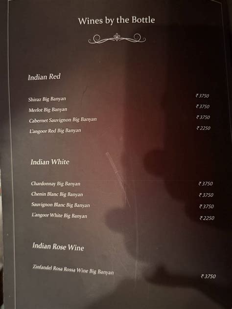 Menu at Ettukettu Specialty Restaurant - Kumarakom Lake Resort ...