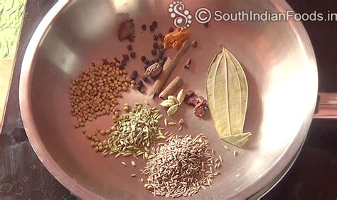 Homemade garam masala powder-How to make-Stepwise pictures & video