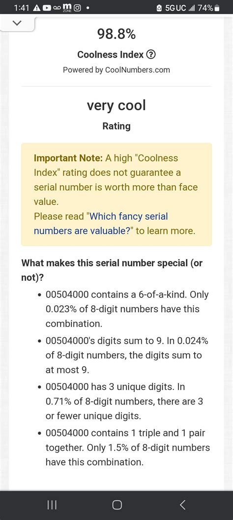 Image result for Star Note Serial Number 72580