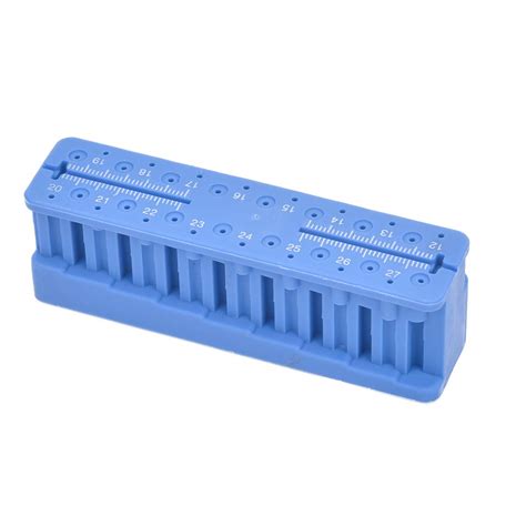 Buy Endo Measuring Block with Upside Measuring Place, Plastic Dental ...
