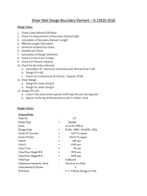 Design Procedure for Steel Plate Shear Wall Using Is Code 的图像结果