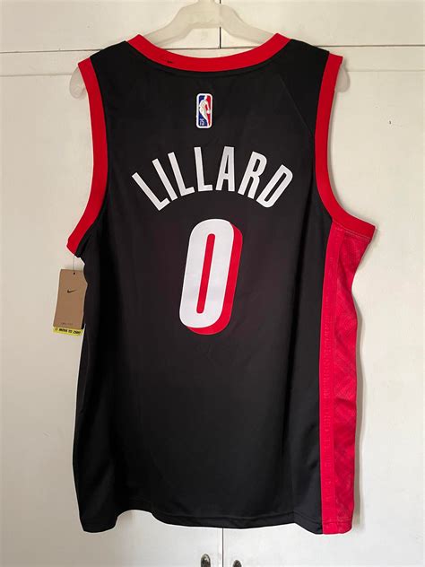 Closer look - Damian Lillard Portland Trail Blazers City Edition Rip ...