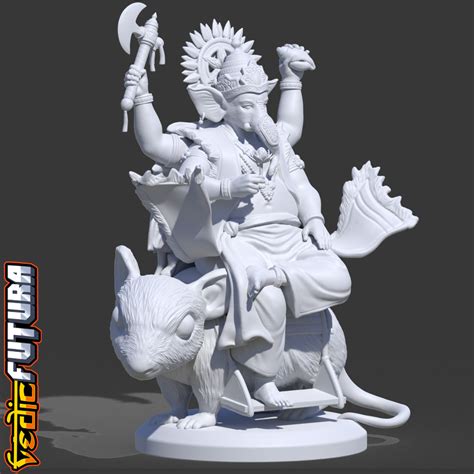 Musikvahana Ganesh - One who rides a Mouse – VedicFutura