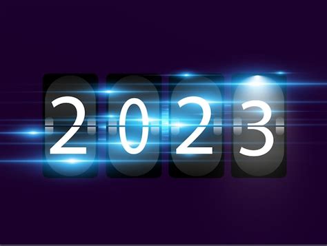 Realistic digital scoreboard replacing numbers on the background ...